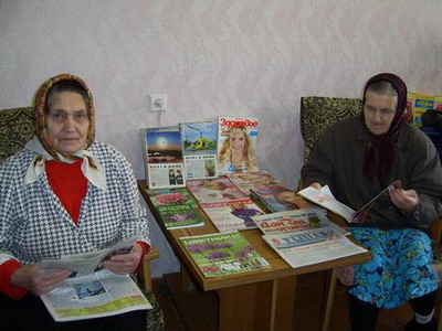 09:35 Для пожилых людей в библиотеке действует система обслуживания на дому
